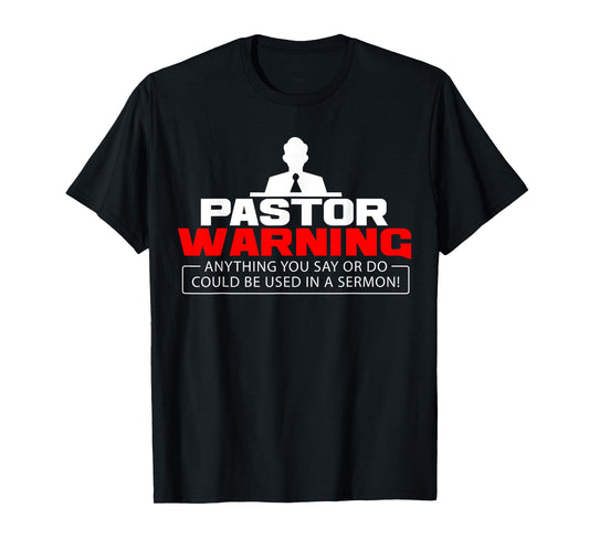 Funny Pastor Christian Jesus Believer Appreciation Men Gift T-Shirt