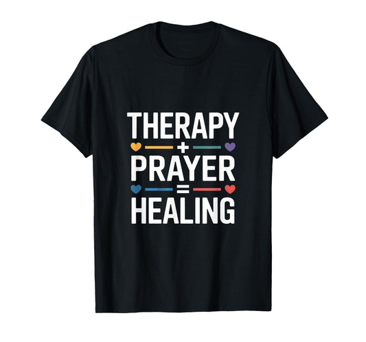 Christian Therapy Prayer Healing Inspiration T-Shirt