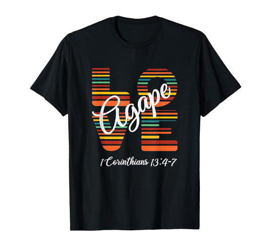 Agape Love Inspirational Christian T-Shirt