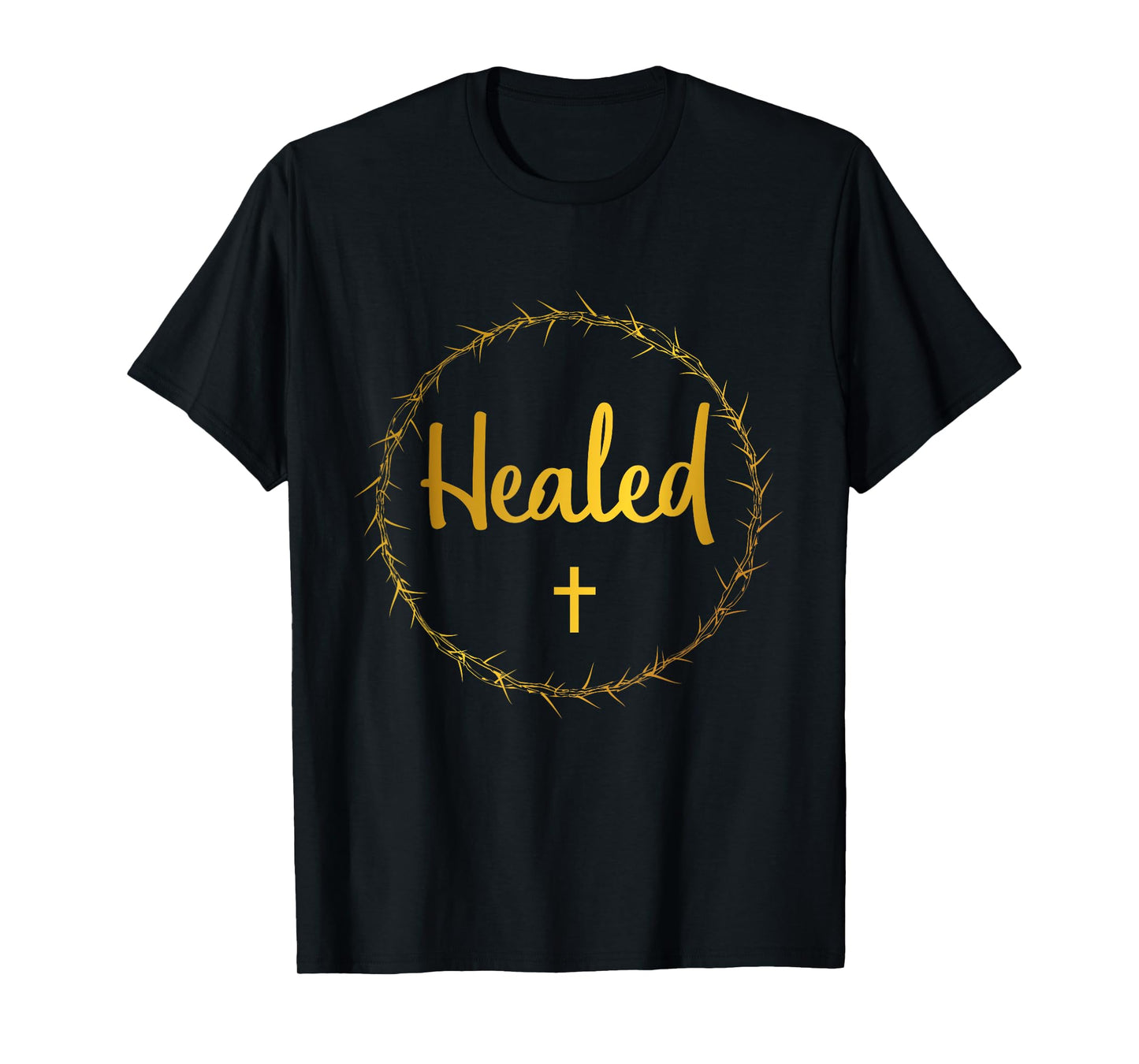 Easter Healed Shirt Christian Tee By His Stripes I Am Healed T-Shirt