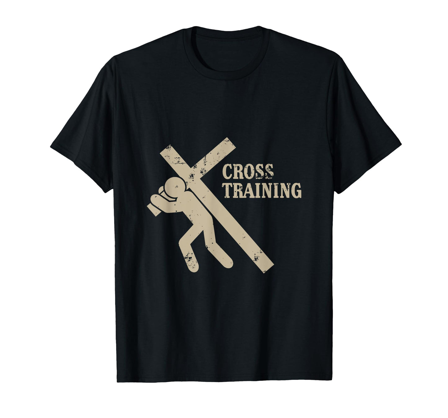 Funny Cross Training Religious Weightlifting Exercise T-Shirt