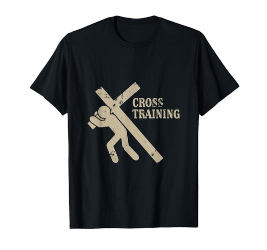 Funny Cross Training Religious Weightlifting Exercise T-Shirt
