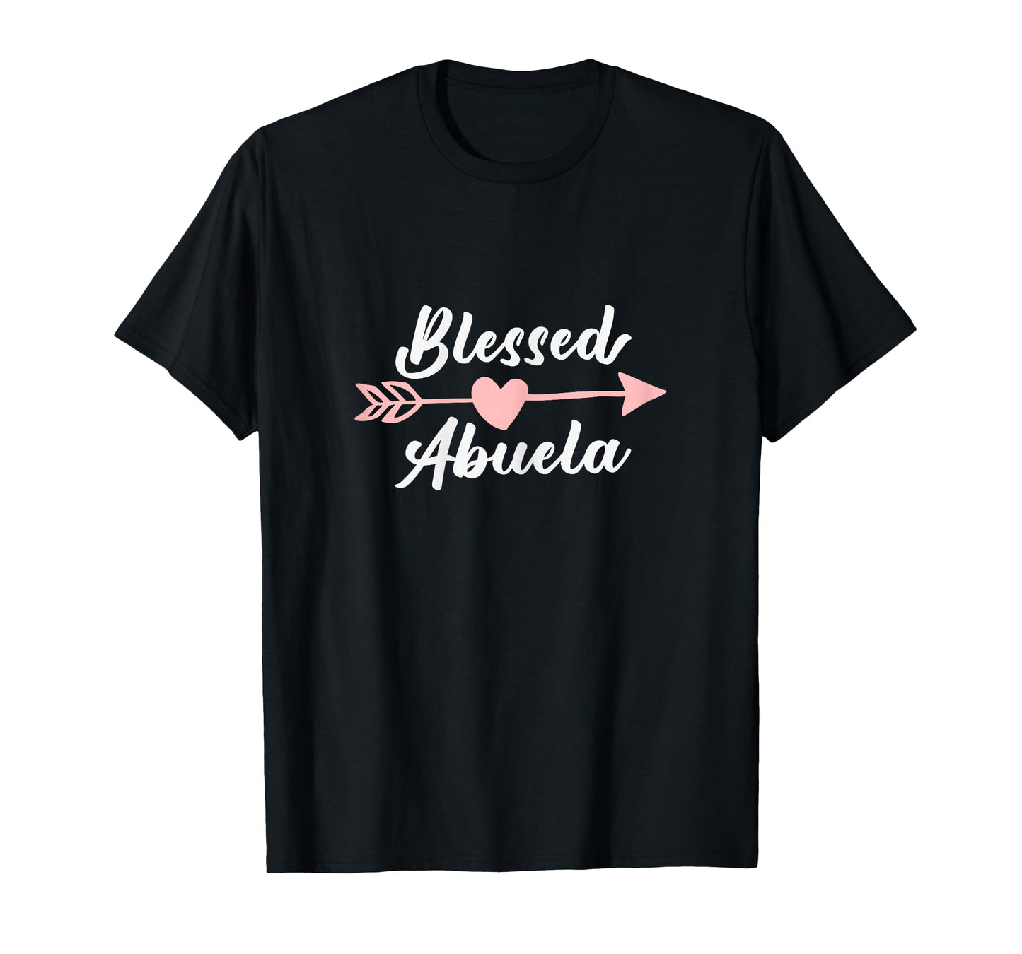 Blessed Abuela Arrow Heart Love Grandma Cute Funny T-Shirt