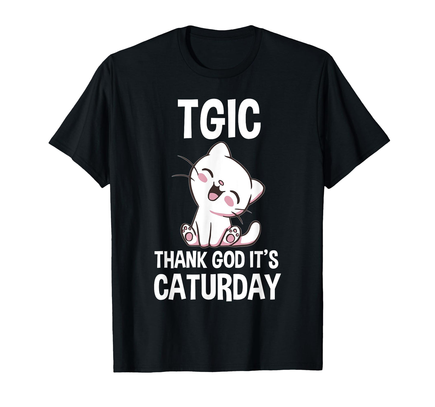 TGIC Thank God It's Caturday T-Shirt