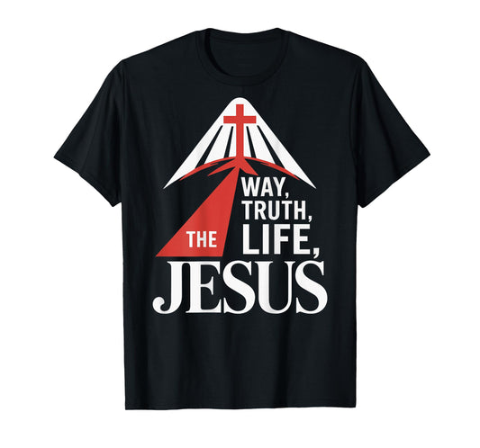 Kids Jesus The Way-Truth-Life Christian Toddler God Brother T-Shirt