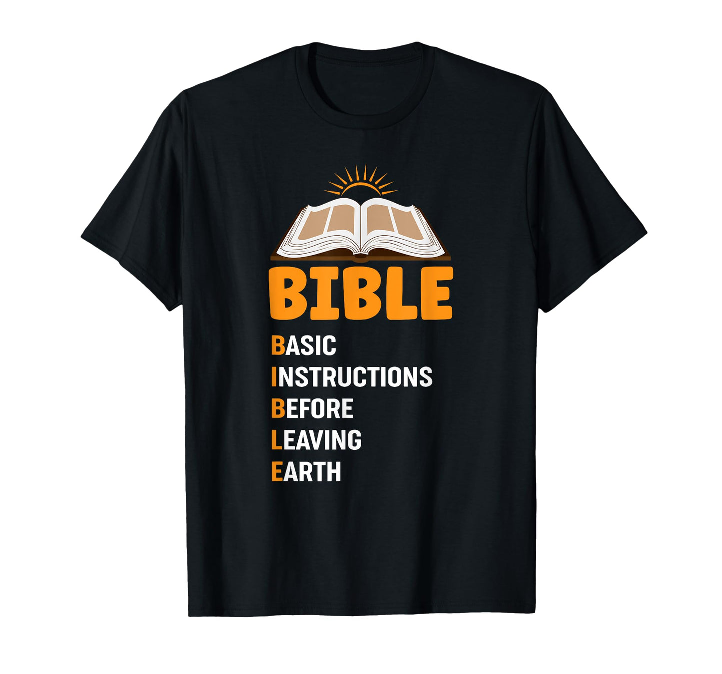 God Loving Funny Religious Bible T-Shirt