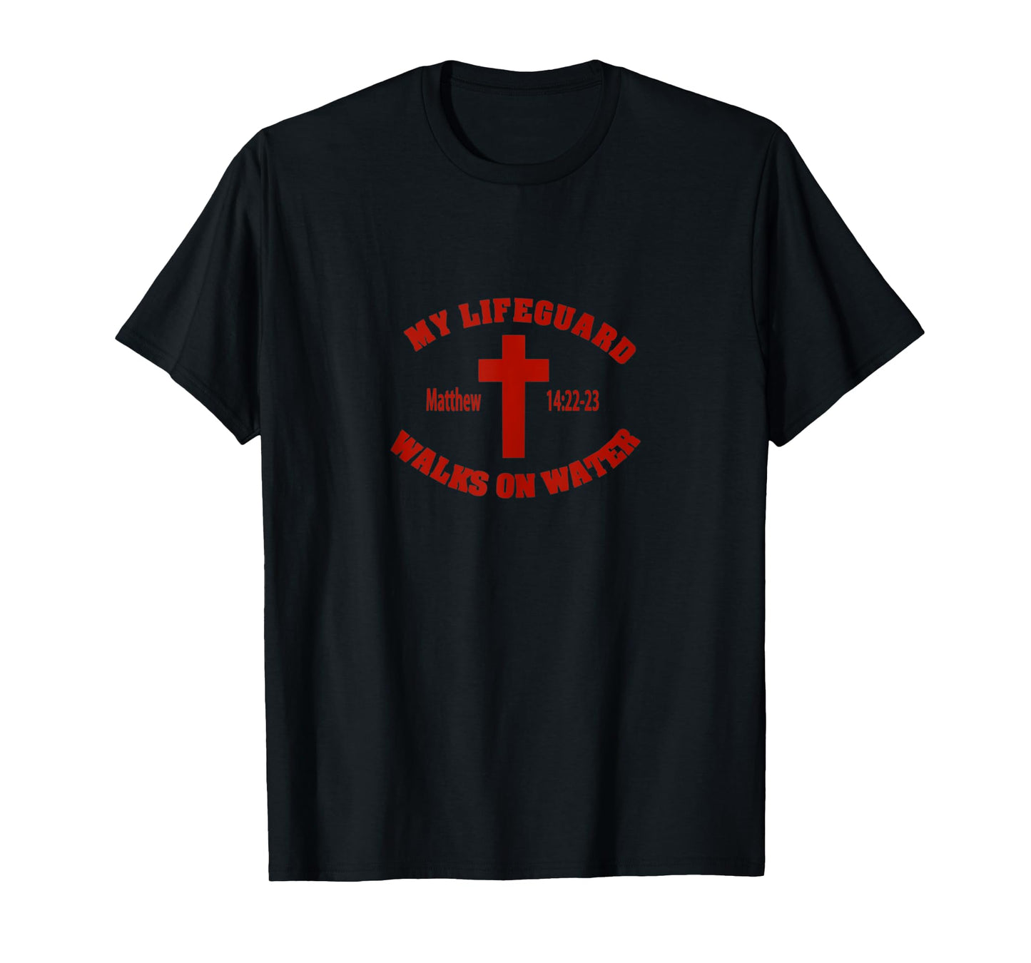 Christian My Life Guard Walks On Water Tank Top