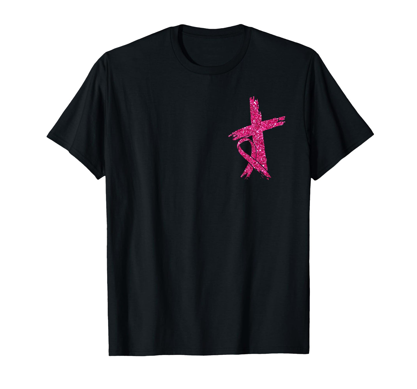 Heal Cancer for with God Nothing is Impossible Breast Cancer T-Shirt