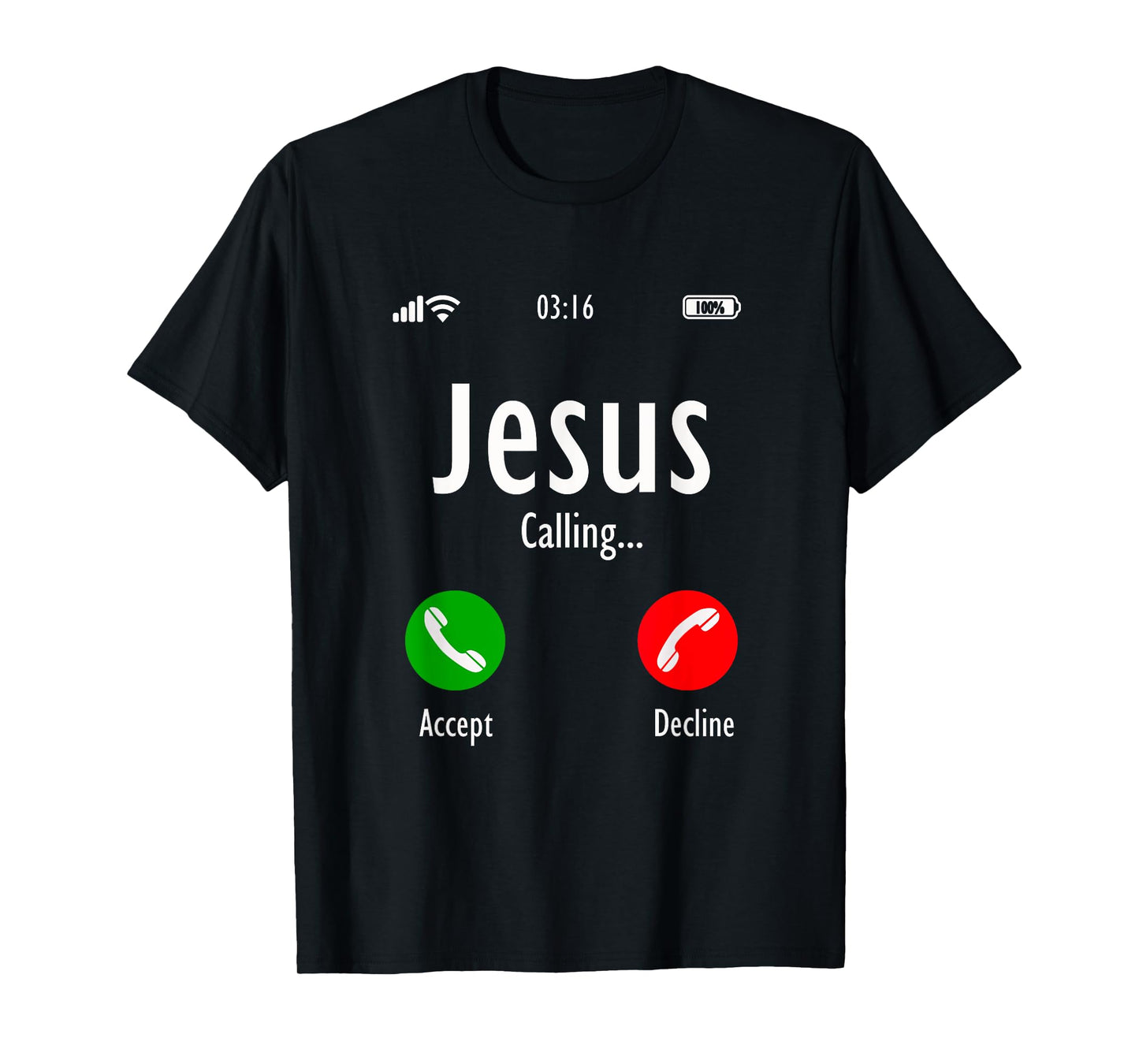 Jesus calls, Christian T T-Shirt