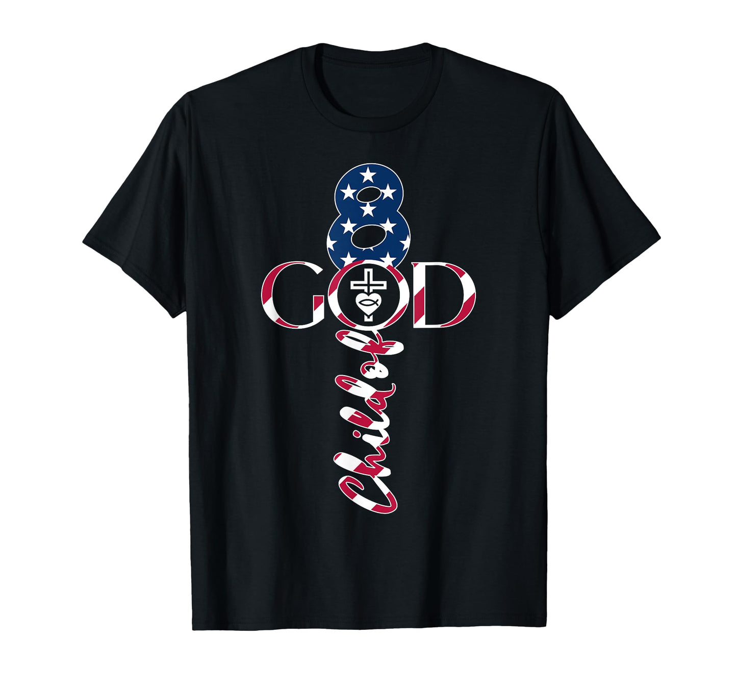 GOD 8 YEARS JESUS 8TH BIRTHDAY T-Shirt