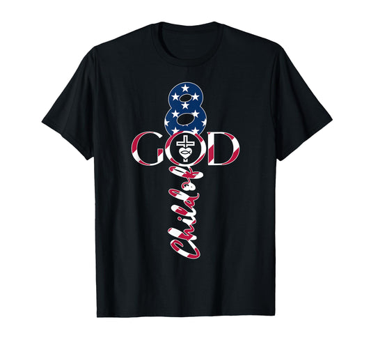 GOD 8 YEARS JESUS 8TH BIRTHDAY T-Shirt