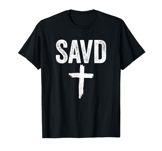 Saved Cross Bible Christian Believe Faith Jesus Savd T-Shirt