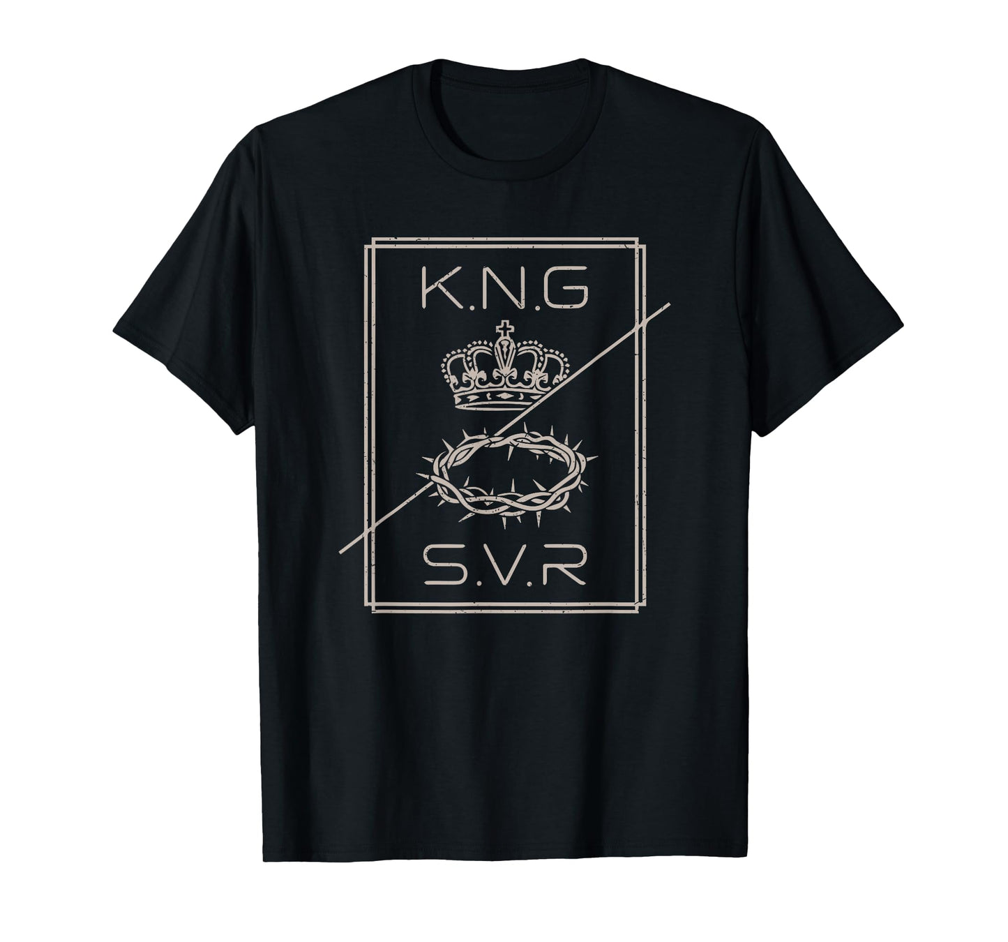 Jesus is King Savior Christian Men Teen Girl Youth Cute God T-Shirt
