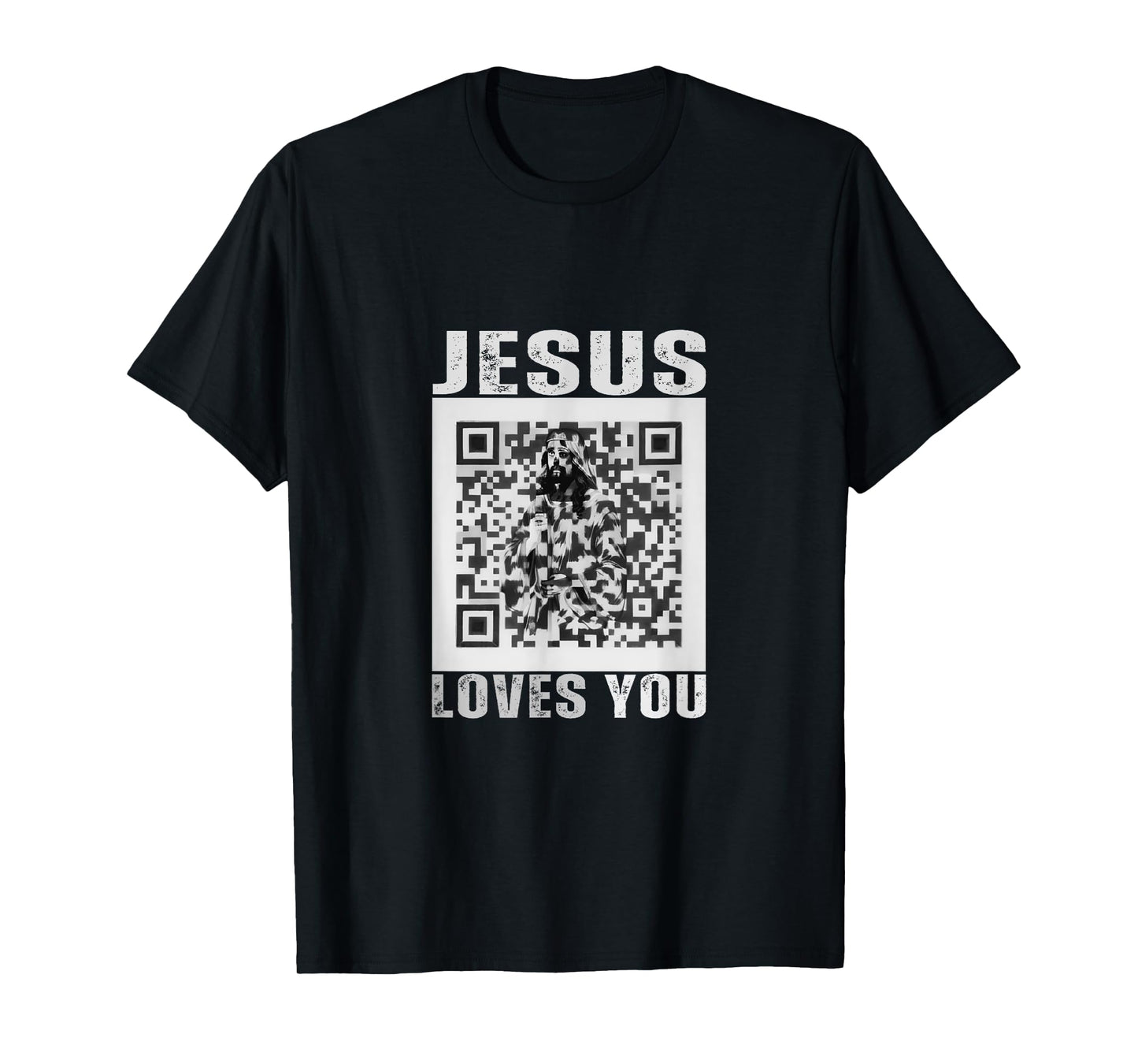 Jesus Loves You Funny Rick Roll Meme Sarcastic Humor Joke T-Shirt