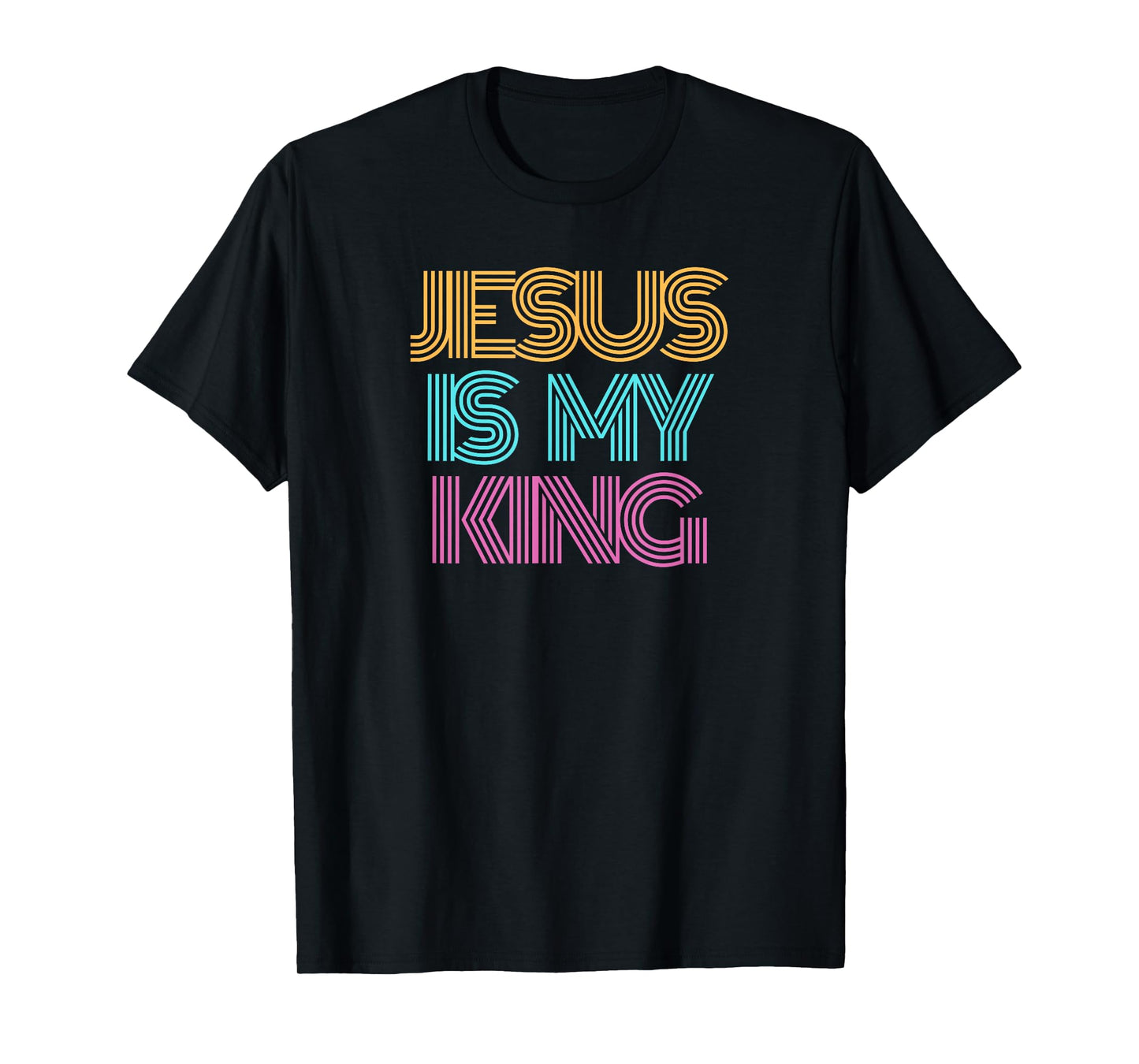 Jesus is My King Shirt. Christian Shirt. Religious Spiritual T-Shirt