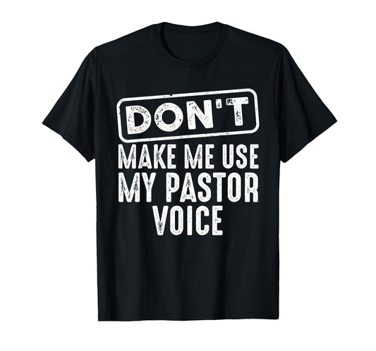 Funny Pastor Art For Men Women Christian Preacher Priest T-Shirt