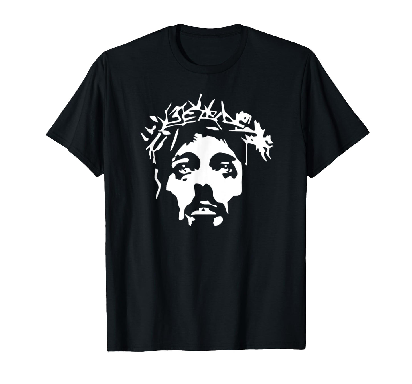 Funny Face Of Jesus Christ Catholic Christian T-Shirt