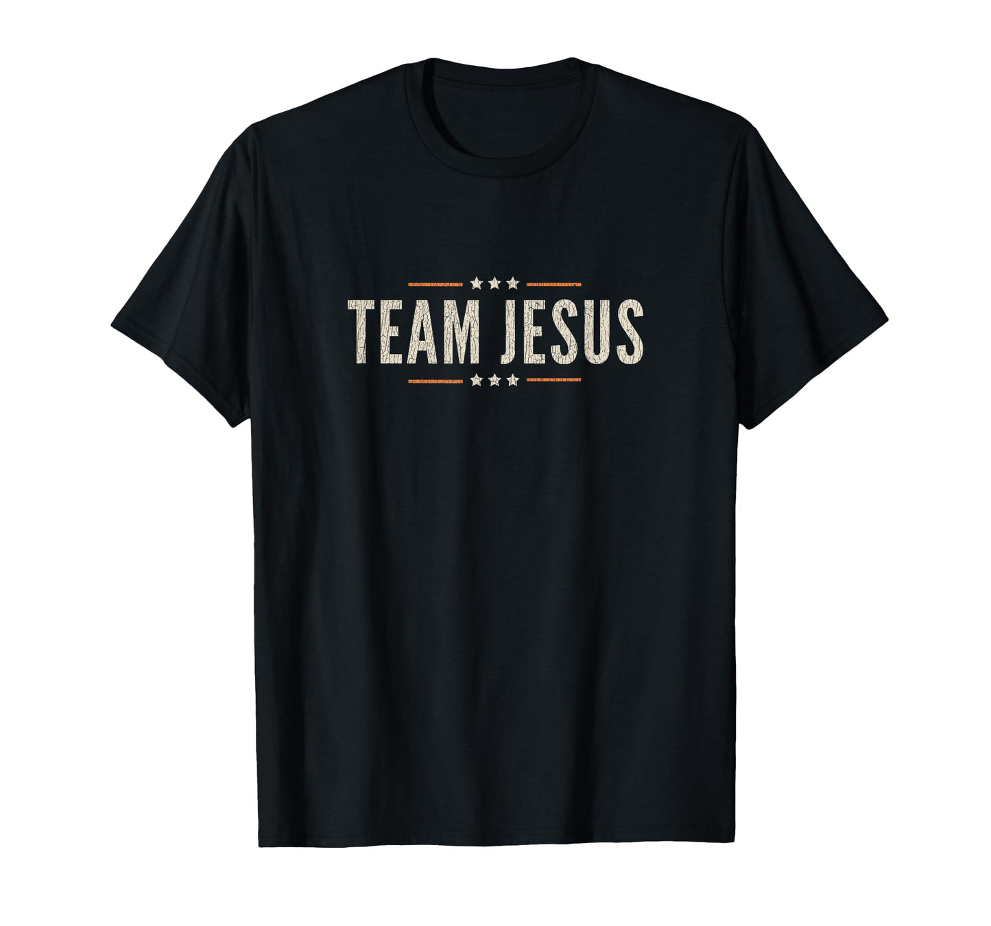 Vintage Team Jesus Christian Faith Religious T-Shirt