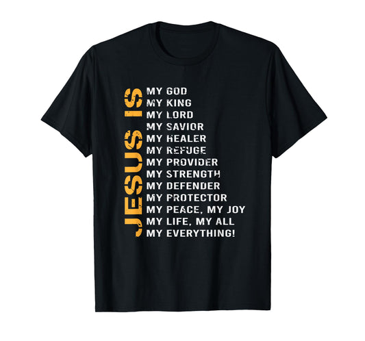 Christian Faith Religion Jesus Lover Gift Jesus T-Shirt