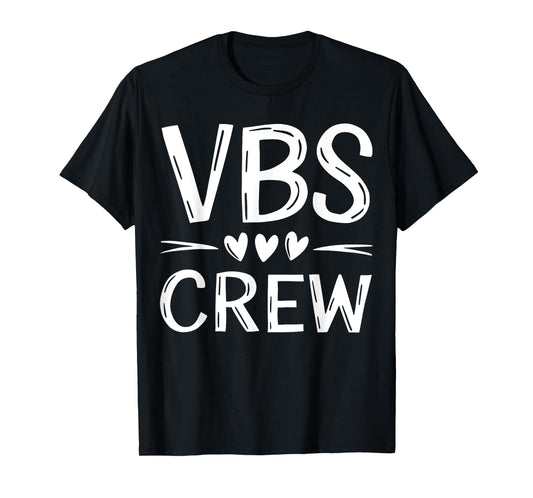 VBS Crew Faith-Based Gathering Sunday School Teacher T-Shirt for Men Women Kids