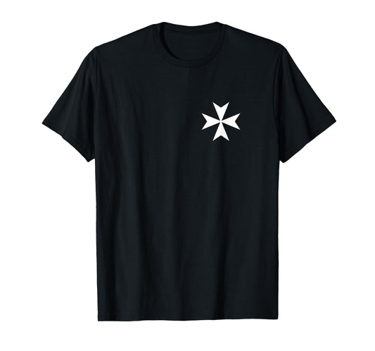 Knights Hospitaller Maltese Cross Catholic Christianity Cool T-Shirt