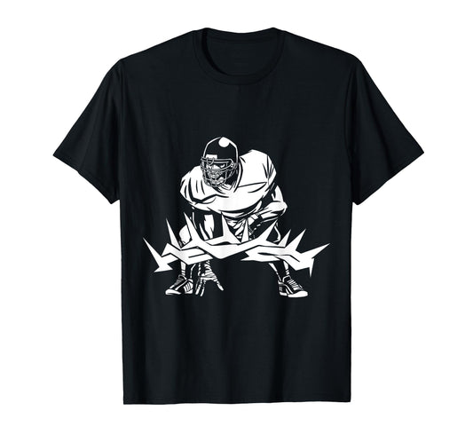 Religious Jesus Football Christ GOD Football T-Shirt
