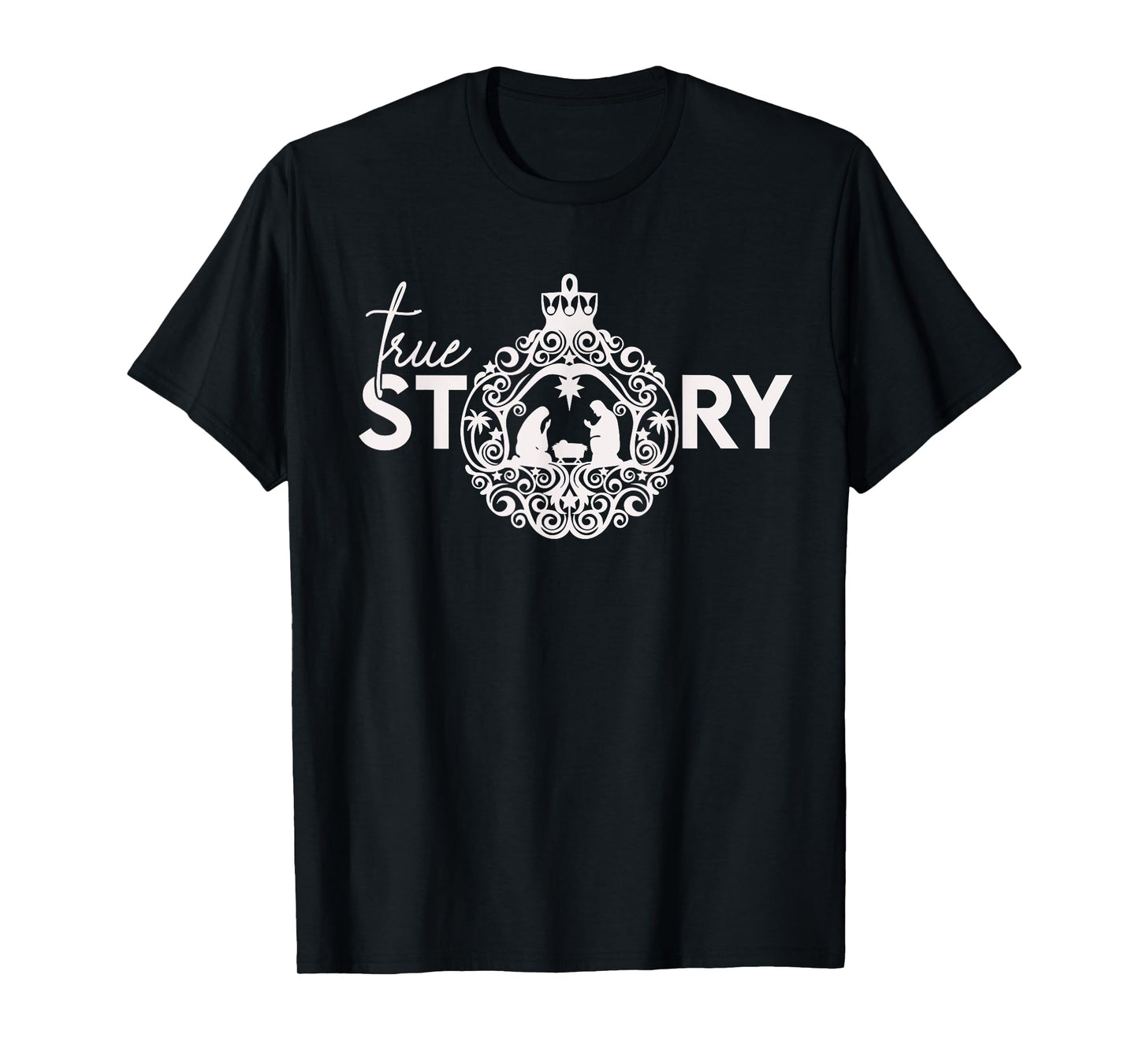 True Christian Nativity Story, the Christmas Story T-Shirt