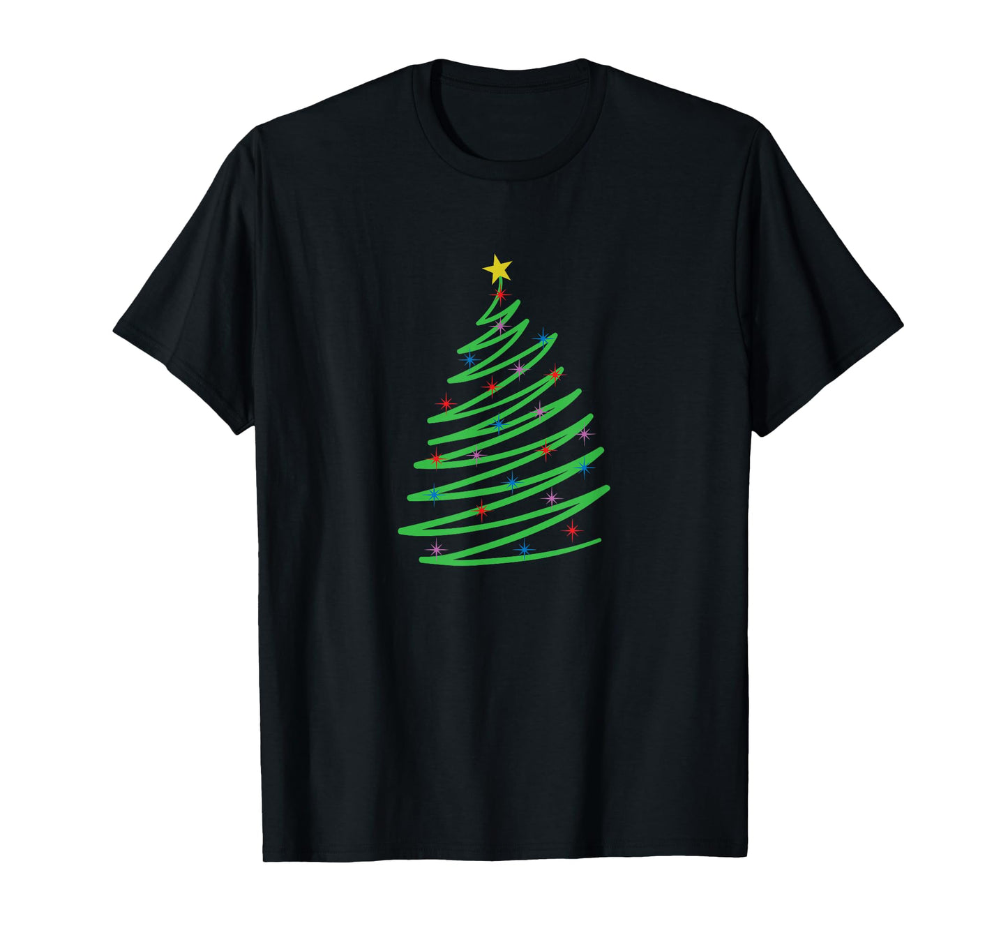 One Line Christmas Xmas T-Shirt