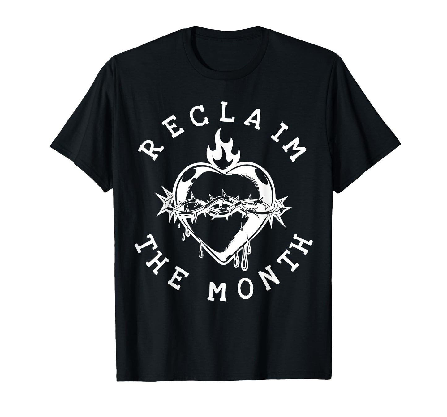 Reclaim The Month Sacred Heart Image June Month T-Shirt