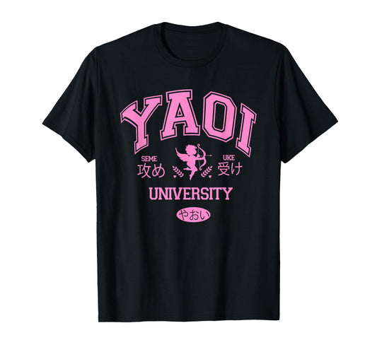 YAOI UNIVERSITY funny design T-Shirt
