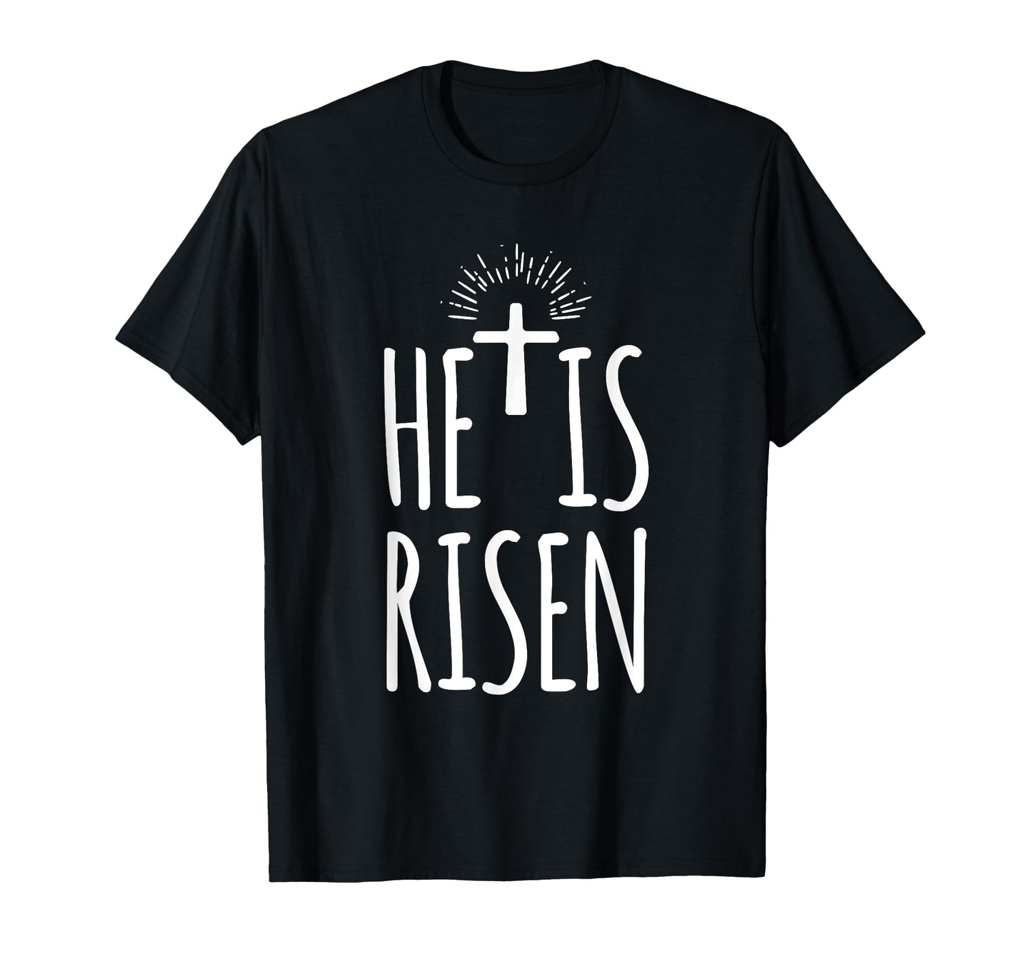 He Is Risen Shirt for Men Women Christian Happy Easter T-Shirt