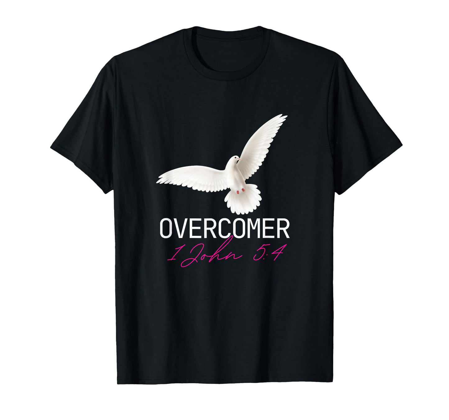 Christian Faith Overcomer Motivational Inspirational T-Shirt