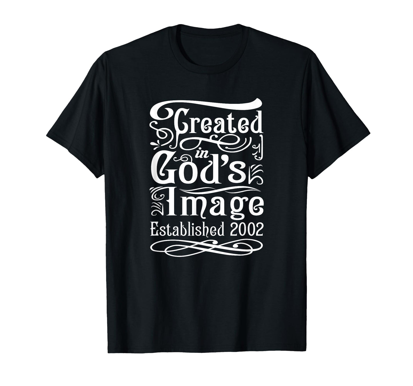 23 Year Old Christian Jesus and God 2002 23rd Birthday T-Shirt