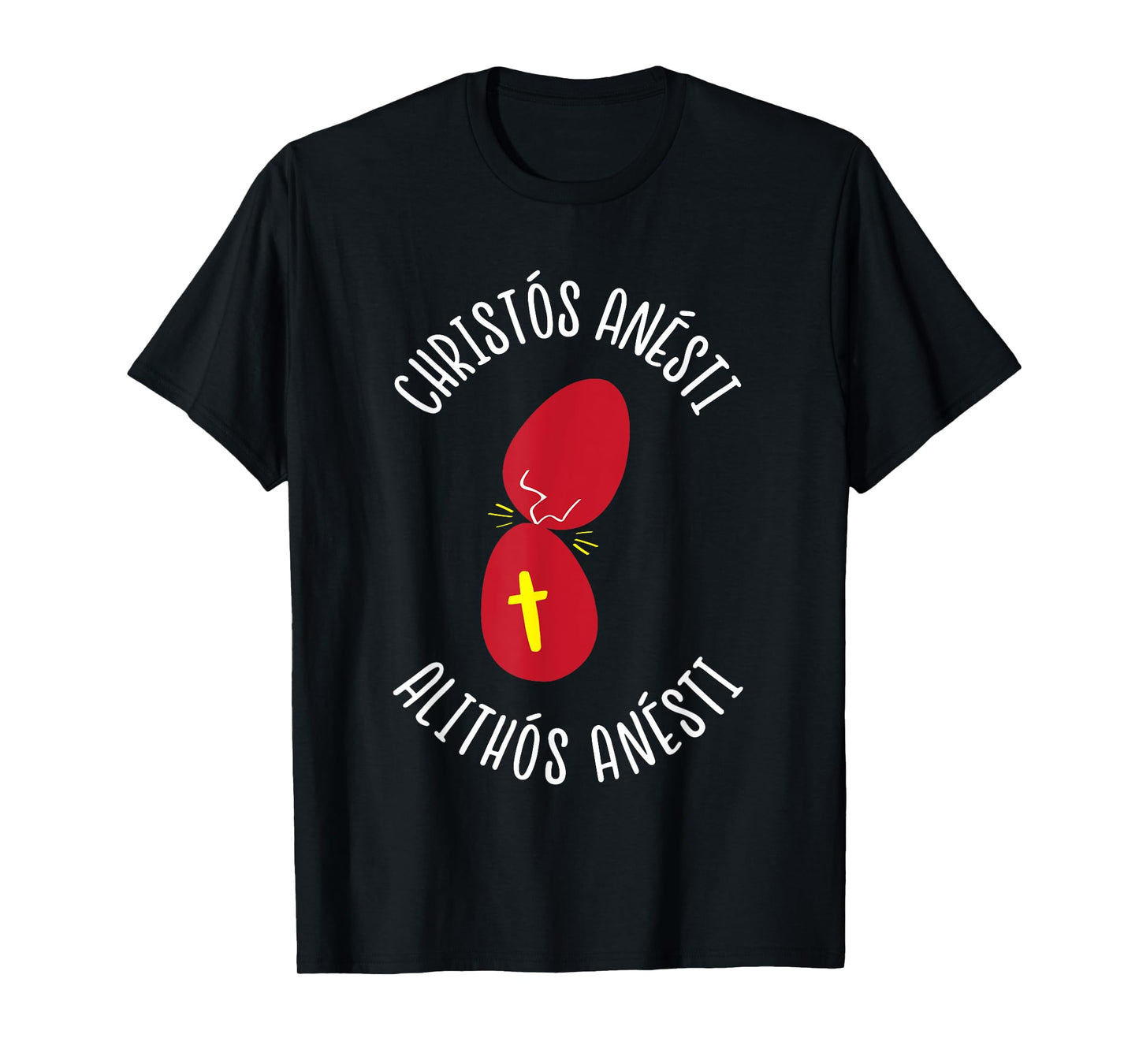 Greek Easter Tsougrisma Red Egg Tapping Game T-Shirt