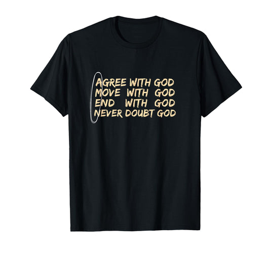AMEN Acronym Minimalist Christian Faith Typography Beautiful T-Shirt