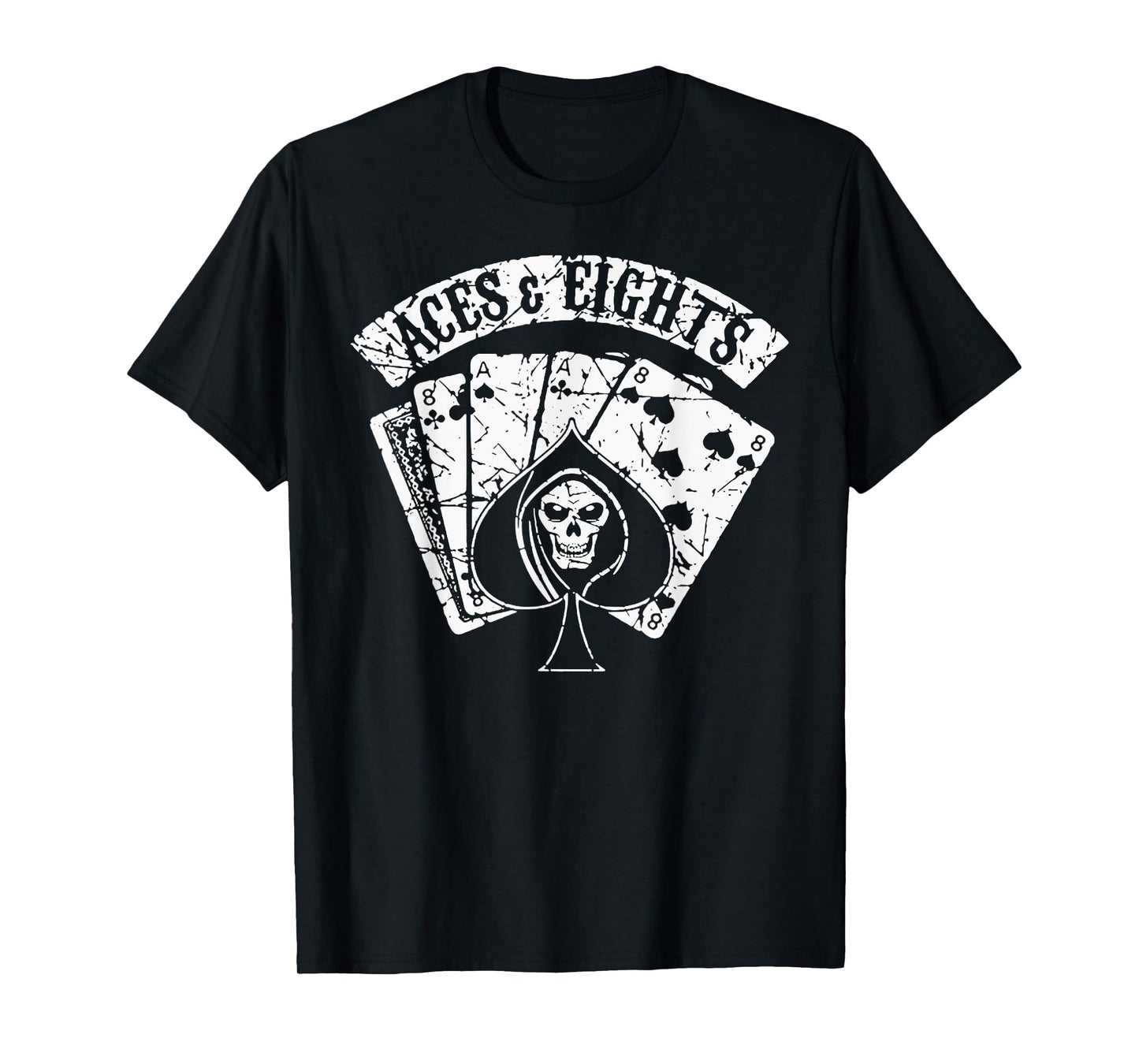Vintage Quote Aces And Eights Funny Card Retro Playing T-Shirt