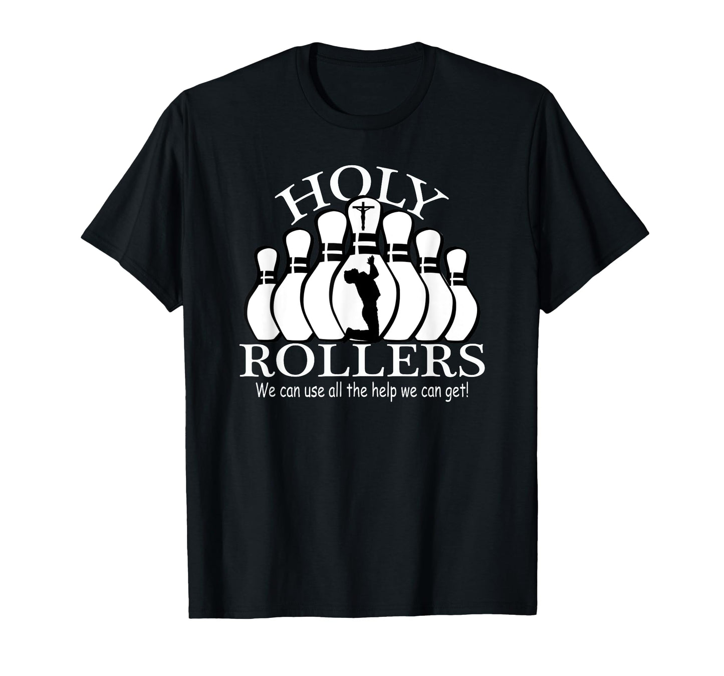 Holy Rollers Matching Bowling team t-shirt T-Shirt