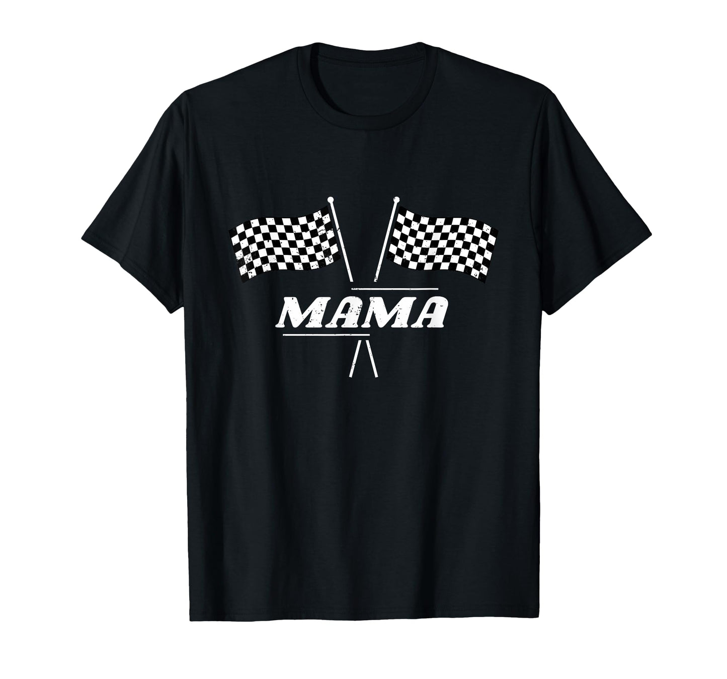 Pit Crew Mama Racing Car Family Matching Birthday Party T-Shirt