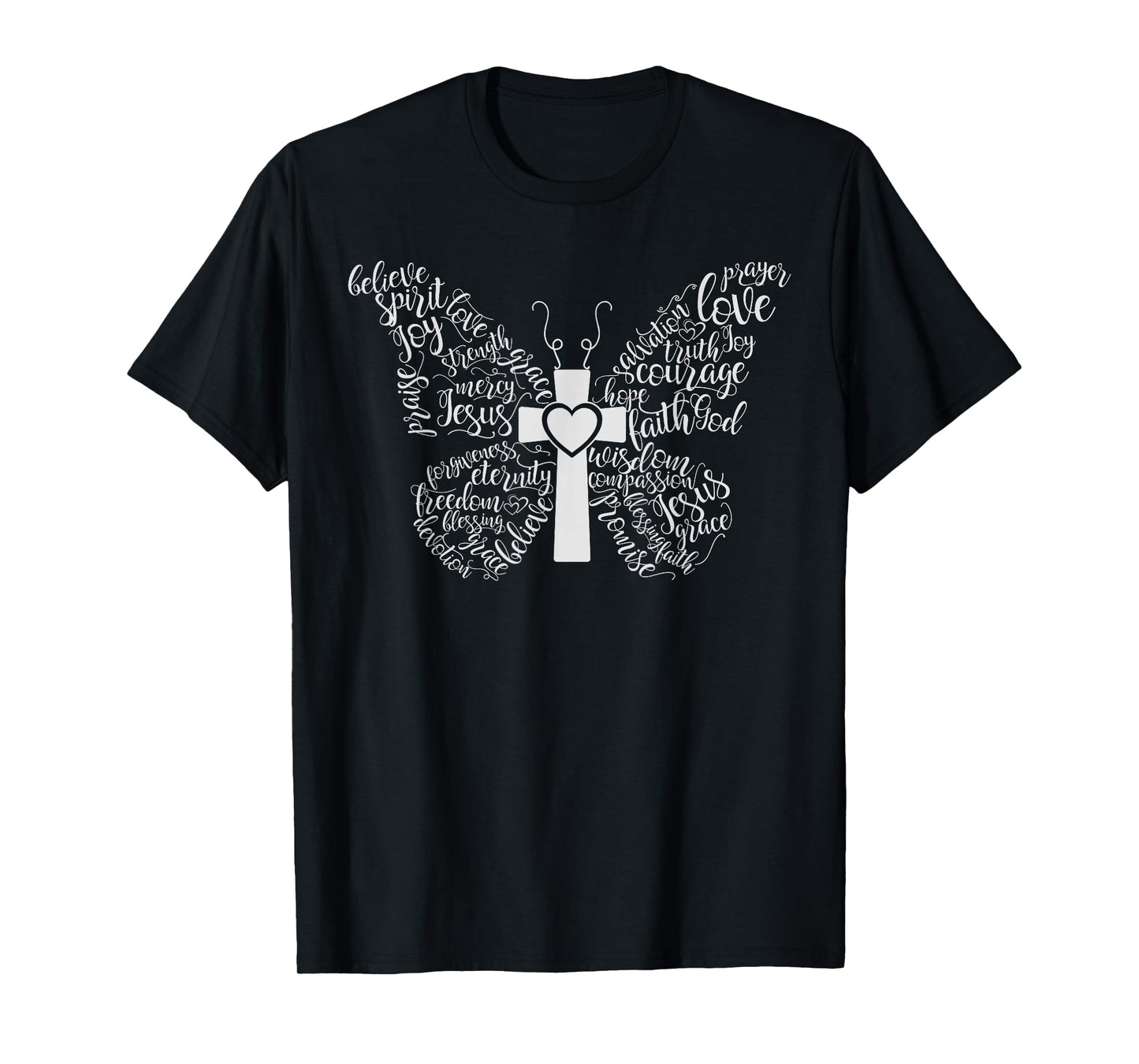 Butterfly Cross T-Shirt
