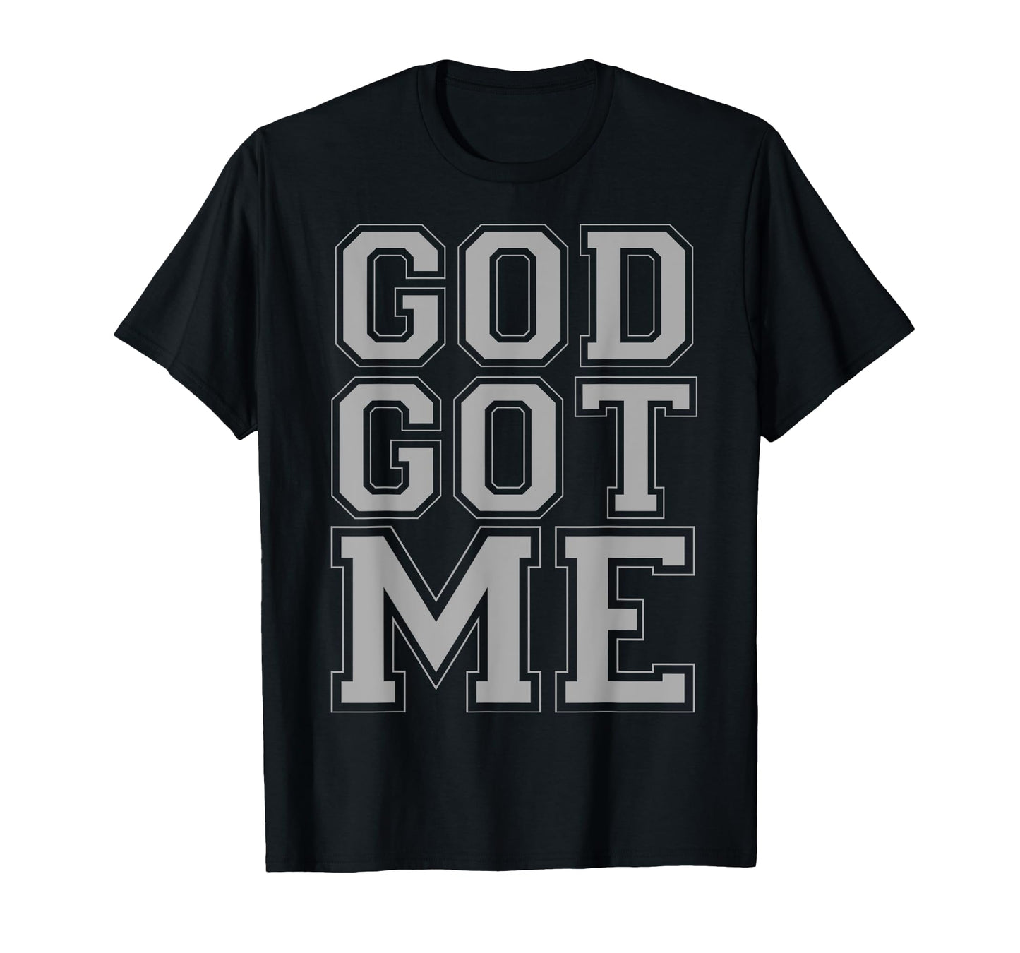 Christian T Shirts God Got Me (grey) T-Shirt