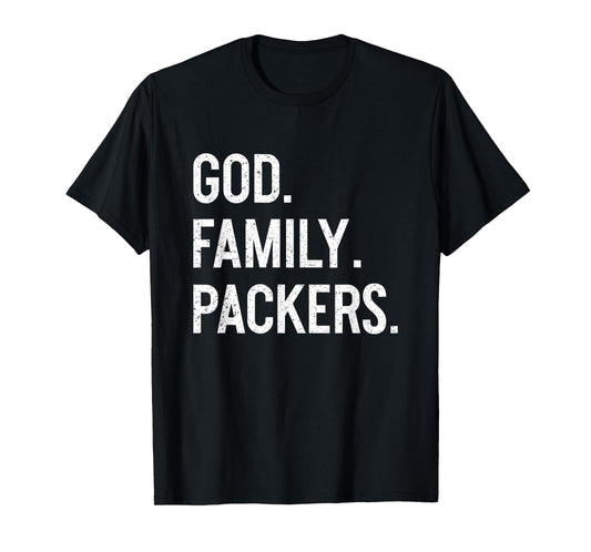 Christian Faith Quote - God Family Packers For Men, Women T-Shirt