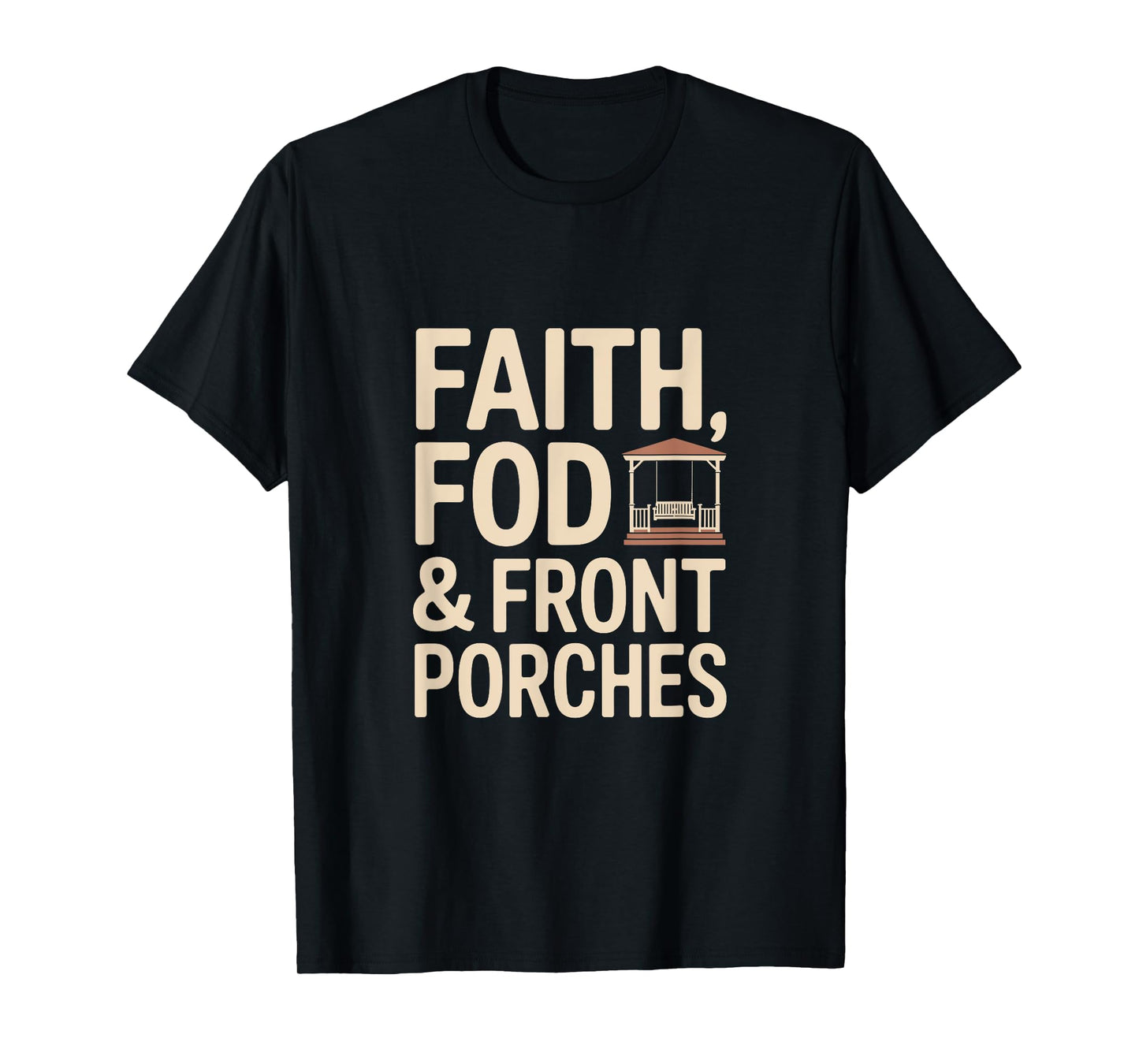 Mississippi Heritage Faith, FOD & Porches T-Shirt