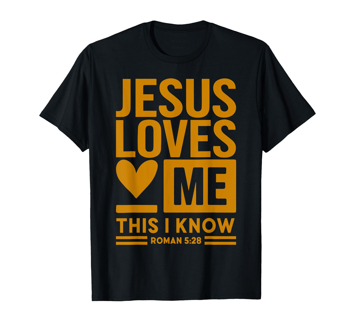 Toddler Jesus Loves Me This I Know Christian God Son Sister T-Shirt