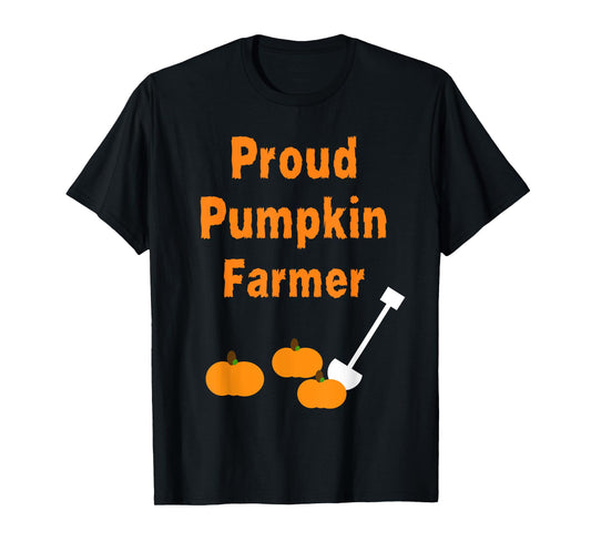 Proud Pumpkin Farmer Fall pumpkin grower Halloween T-Shirt