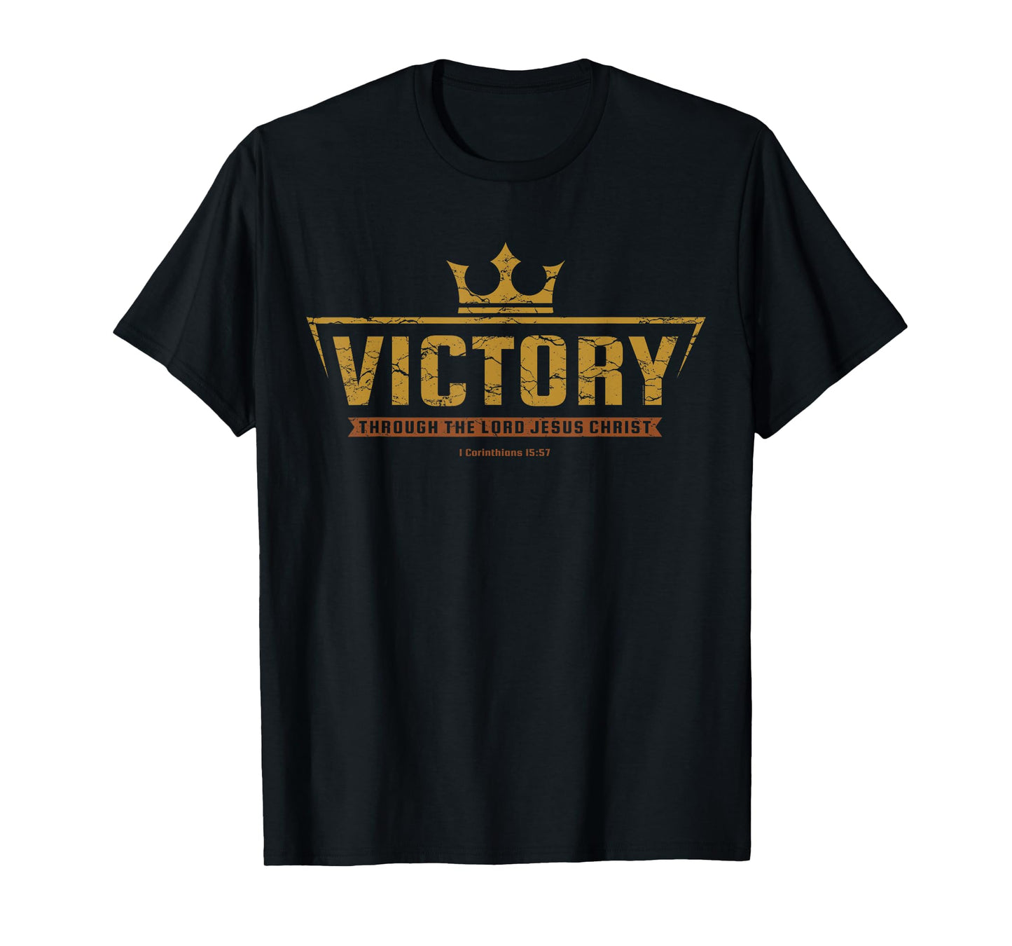 Christian T Shirt For Women Men Kids Teens Victory In Jesus T-Shirt
