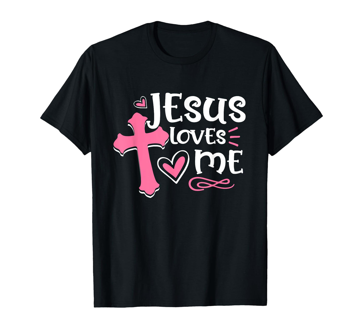 Awesome Religious Jesus's Love Jesus Loves Me Christian T-Shirt
