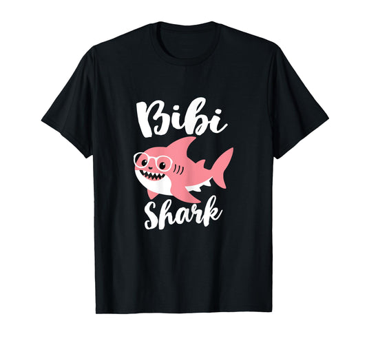 Bibi Shark Mother's Day Grandma Funny T-Shirt