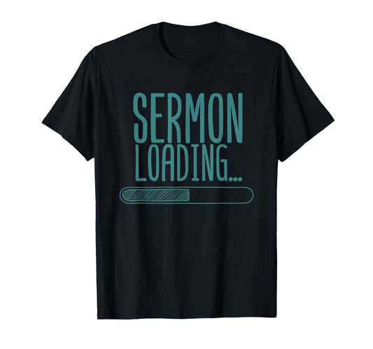 Funny Pastor Appreciation Gift | Cute Preaching Men Women T-Shirt