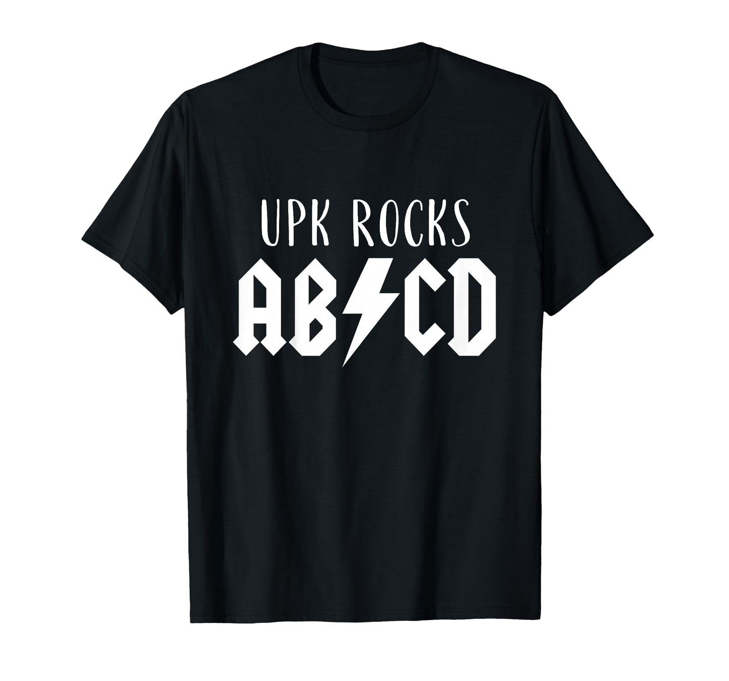 ABCD Rock First Day of UPK for Boys and Girls Back to School T-Shirt