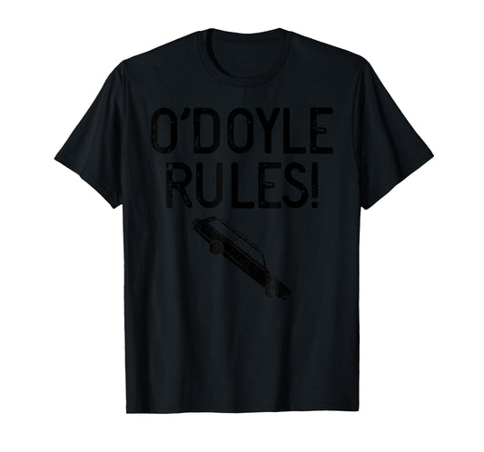O'Doyle Rules Station Wagon Nostalgic Classic Humor T-Shirt